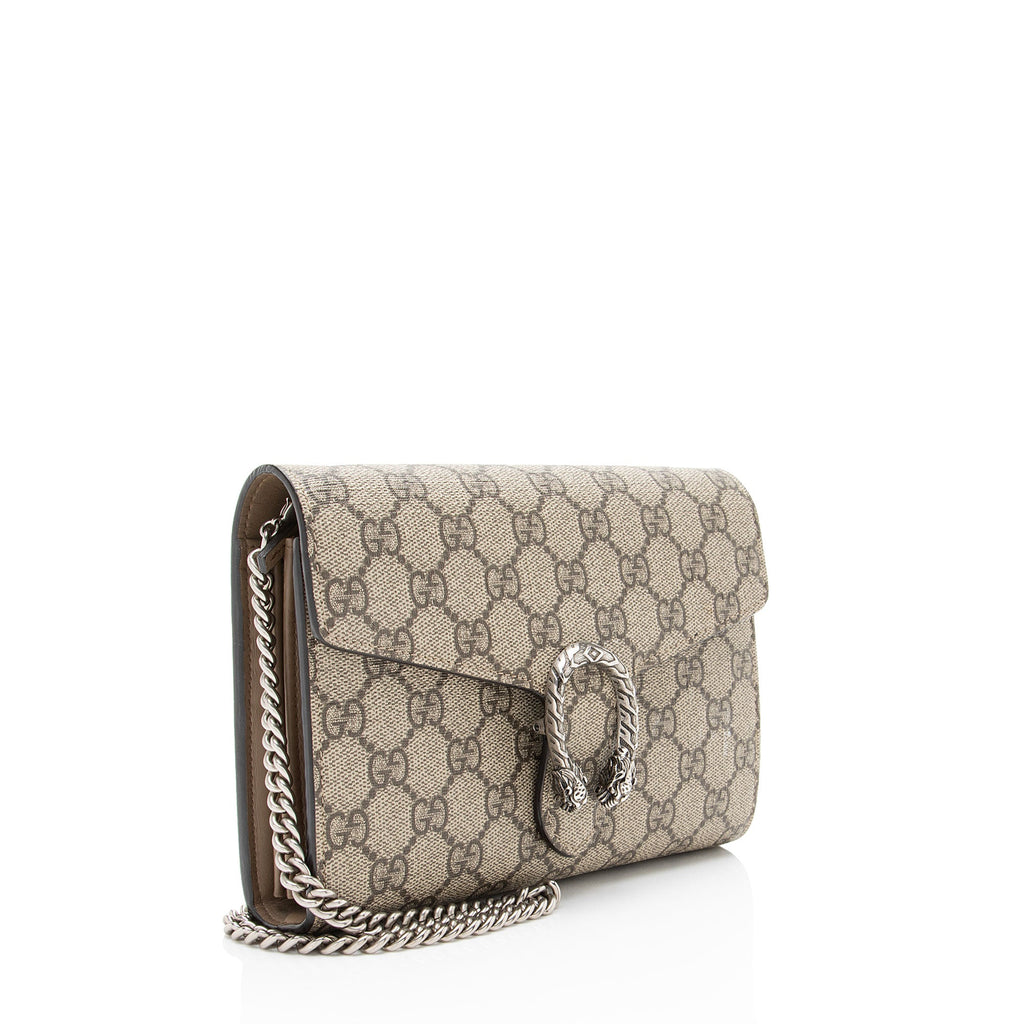 Gucci GG Supreme Dionysus Chain Wallet