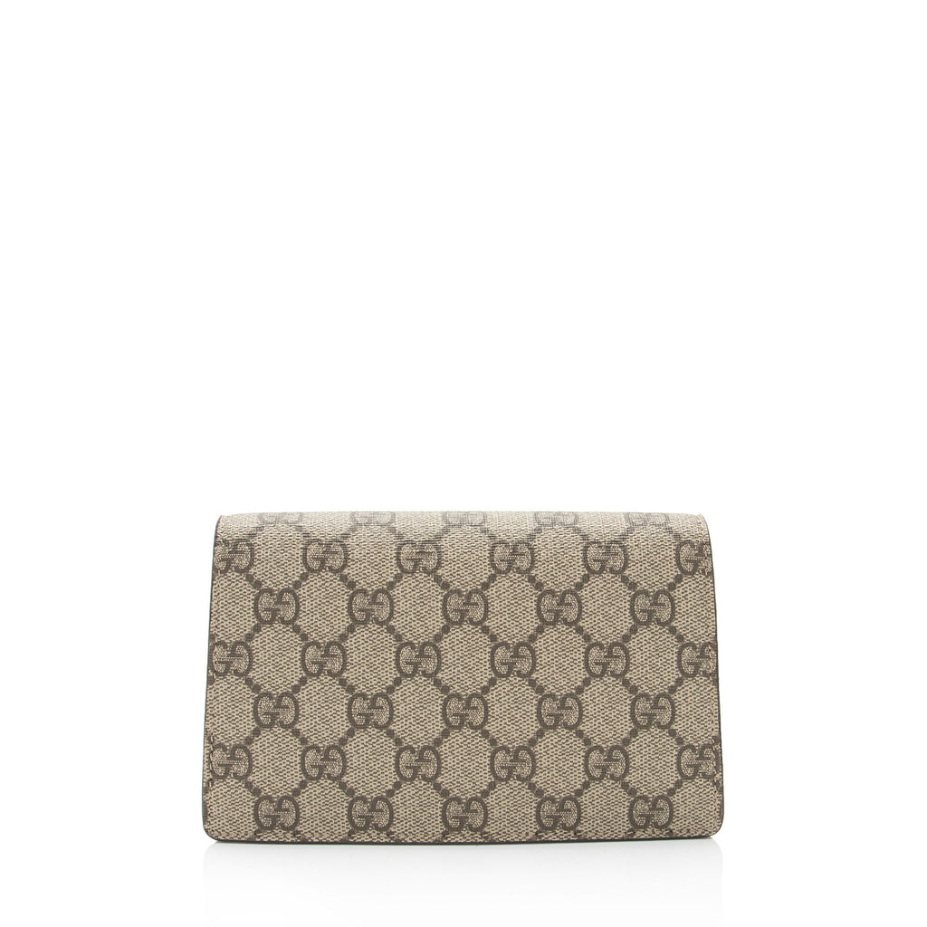 Gucci GG Supreme Dionysus Super Mini Bag (SHF-DMxT6L)