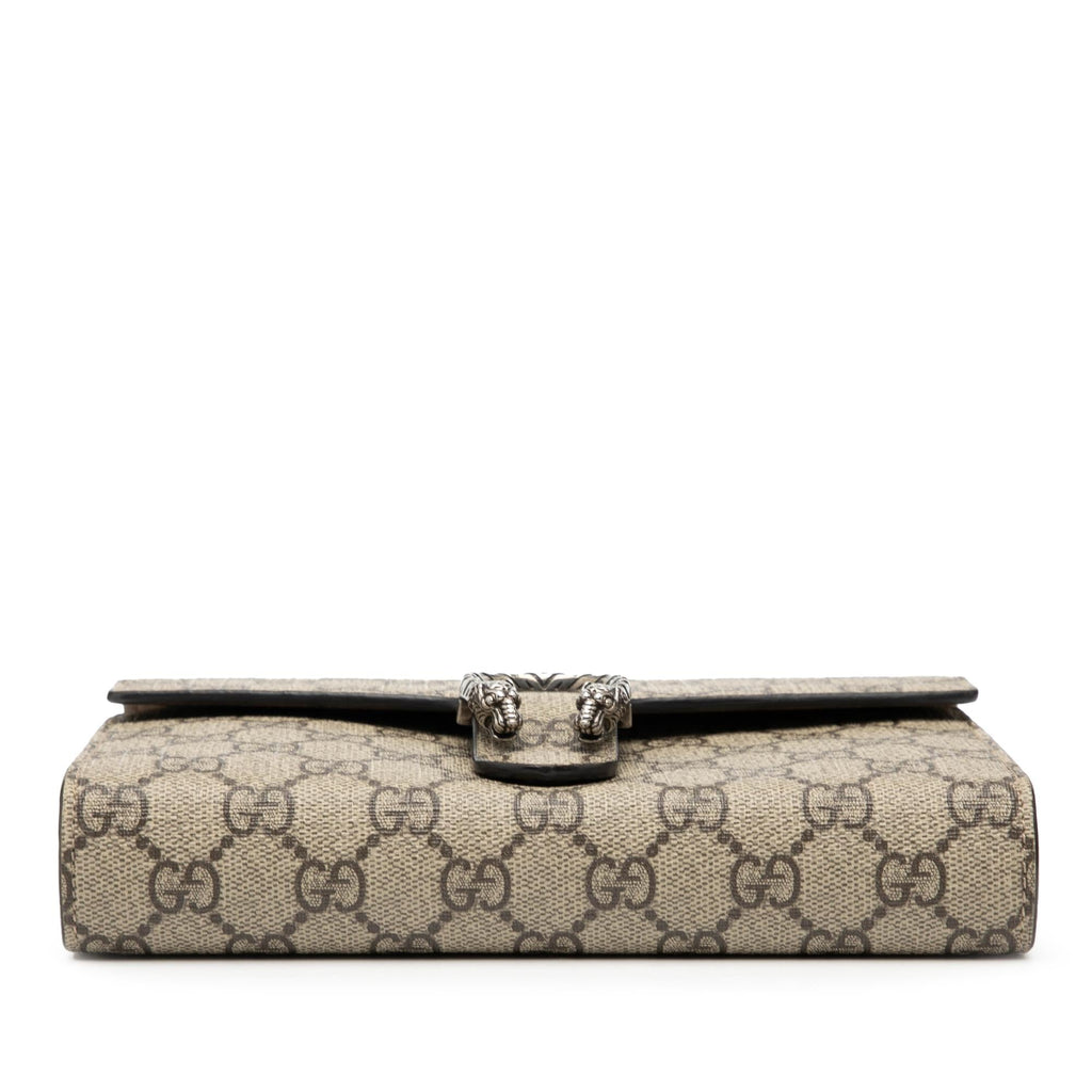 Gucci GG Supreme Dionysus Wallet on Chain