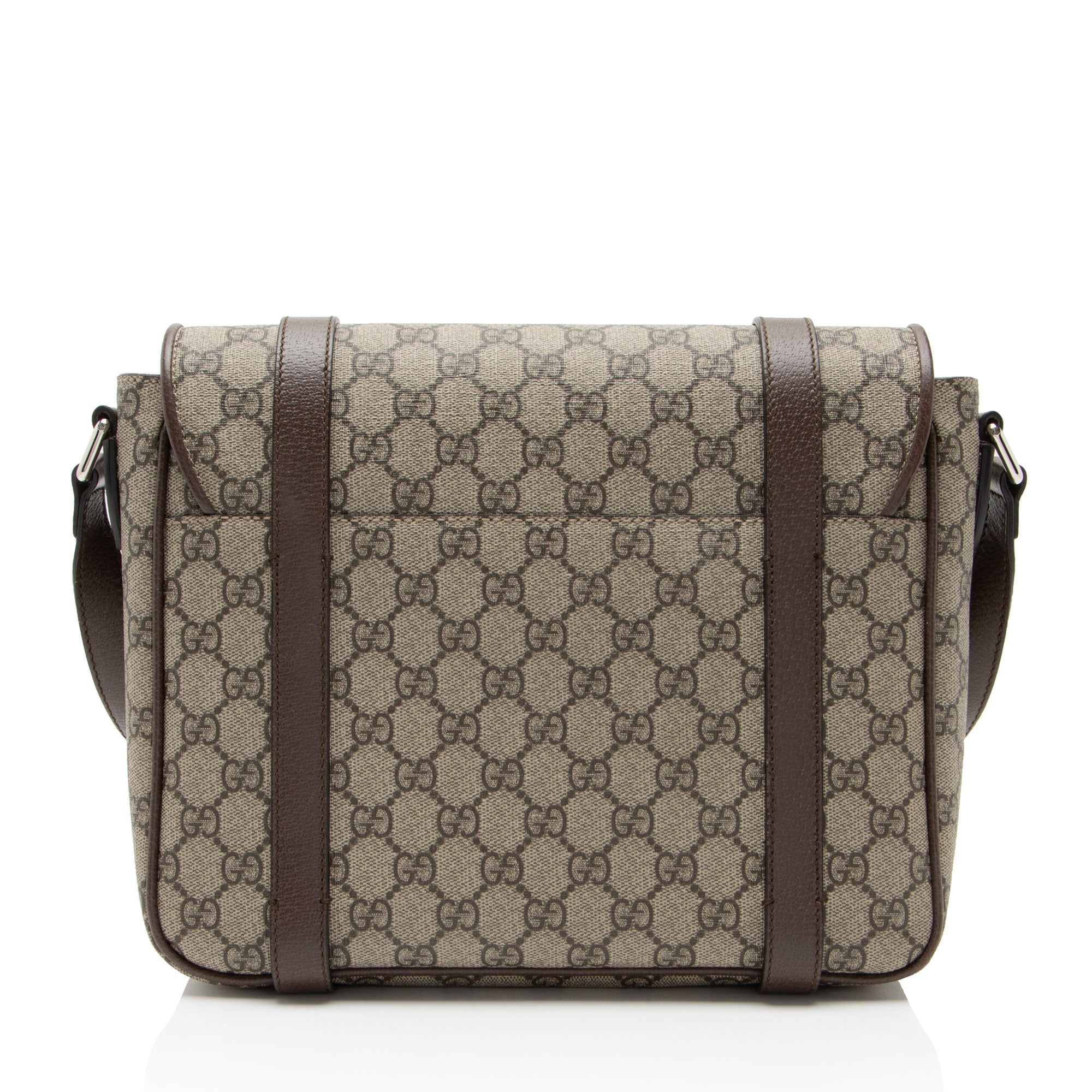 Gucci GG Supreme Double Buckle Messenger