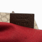 Gucci GG Supreme Double Buckle Messenger