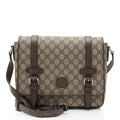 Gucci GG Supreme Double Buckle Messenger