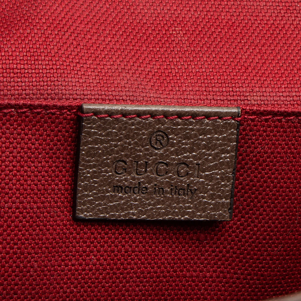 Gucci GG Supreme Double Buckle Messenger