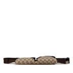 Gucci GG Supreme Double Pocket Belt Bag