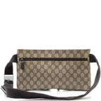 Gucci GG Supreme Double Pocket Belt Bag