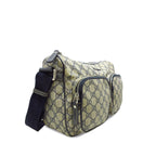 Gucci GG Supreme Double Pocket Crossbody (SHG-0tXOCu)