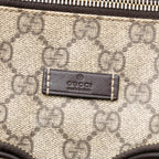 Gucci GG Supreme Double Pocket Crossbody
