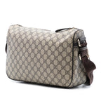 Gucci GG Supreme Double Pocket Crossbody