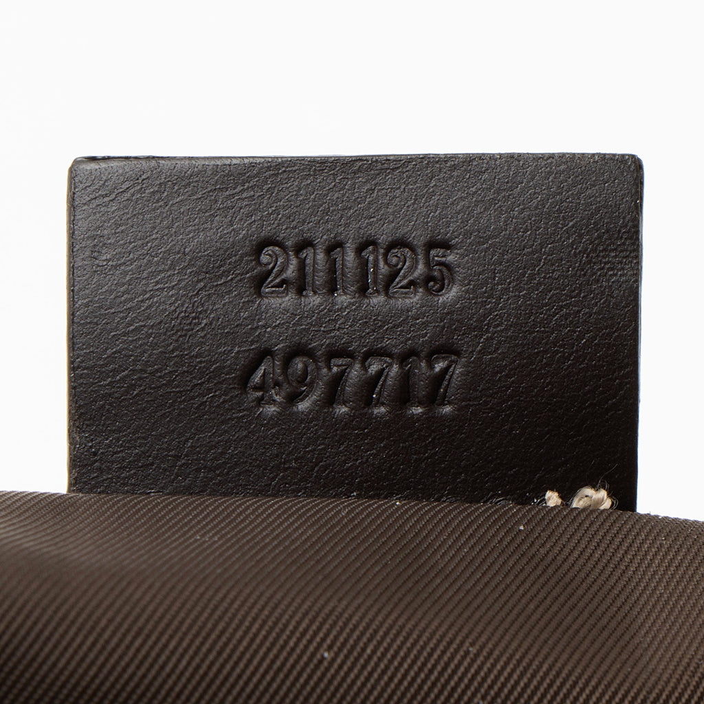 Gucci GG Supreme Double Zip Toiletry Case