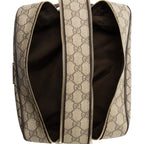 Gucci GG Supreme Double Zip Toiletry Case