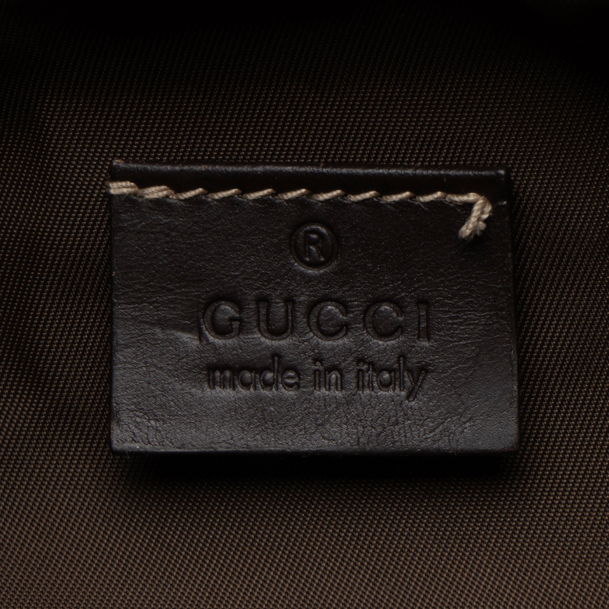 Gucci GG Supreme Double Zip Toiletry Case