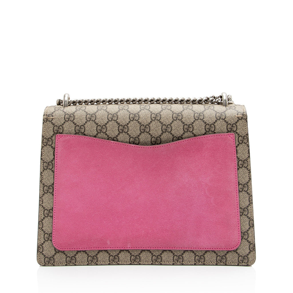 Gucci GG Supreme Embellished Dionysus Medium Shoulder Bag (SHF-oygysY)
