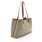 Gucci GG Supreme Emblem Maxi Tote