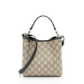 Gucci GG Supreme Emblem Small Bucket Bag