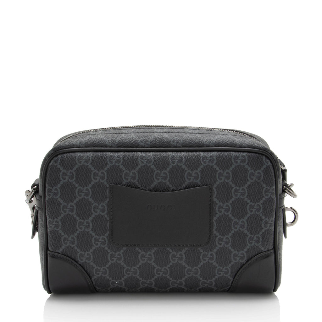 Gucci GG Supreme Emblem Small Crossbody