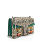 Gucci GG Supreme Embroidered Dionysus Medium Shoulder Bag