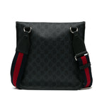 Gucci GG Supreme Envelope Web Crossbody Bag (SHG-CvyQ7p)