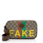 Gucci GG Supreme Fake/Not Small Belt Bag - Size 34 / 85 (SHF-23260)