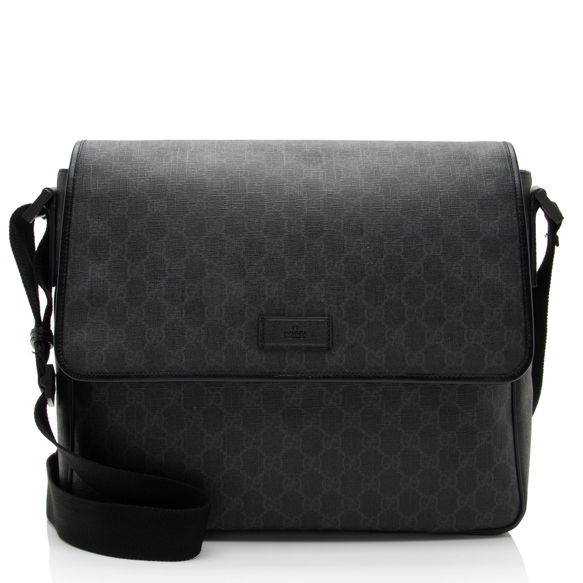 Gucci GG Supreme Flap Medium Messenger (SHF-IA2QeH)