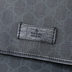 Gucci GG Supreme Flap Messenger Bag