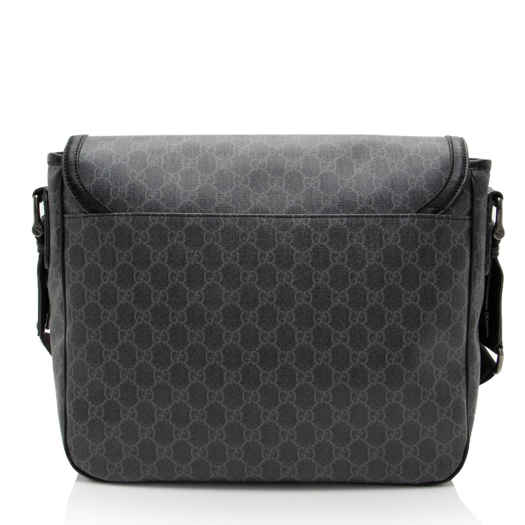 Gucci GG Supreme Large Flap Messenger
