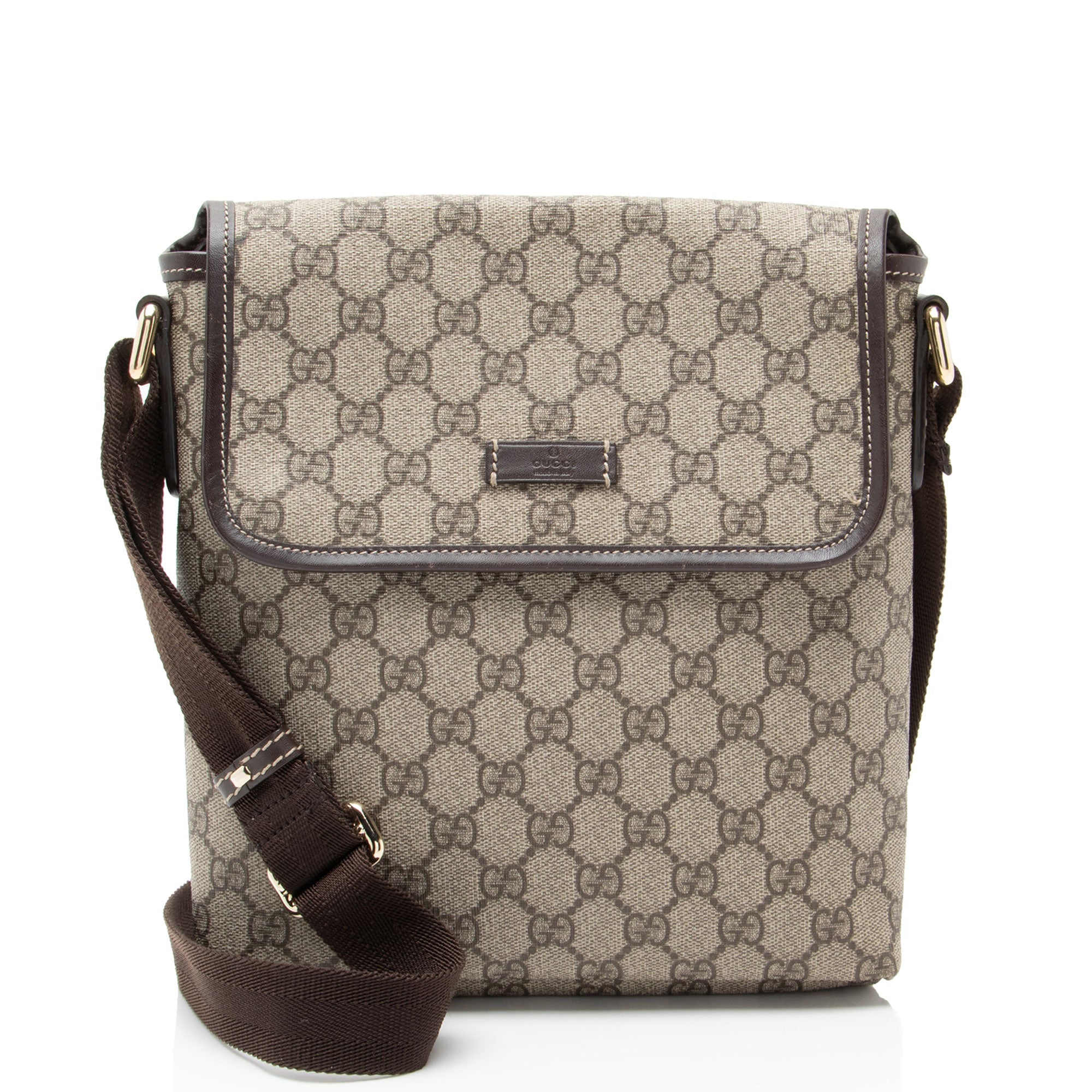 Gucci GG Supreme Flap Small Messenger
