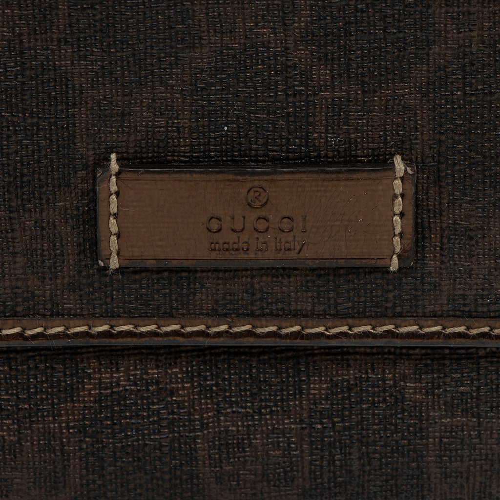 Gucci GG Supreme Compact Wallet (SHF-xH6ST7)