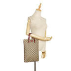 Gucci GG Supreme Flat Vertical Tote (SHG-AwXevK)