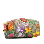 Gucci GG Supreme Flora Ophidia Cosmetic Case (SHG-Lyw2S3)