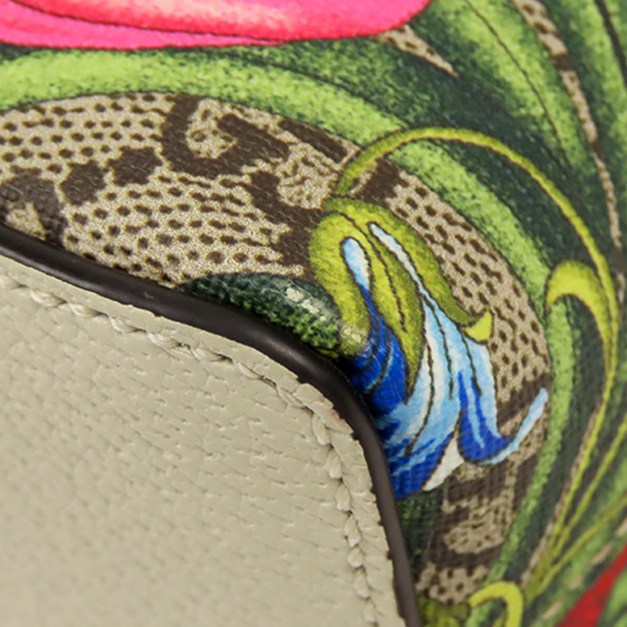 Gucci GG Supreme Flora Ophidia Dome Small (SHG-35370)
