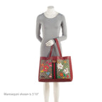 Gucci GG Supreme Flora Ophidia Medium Tote