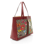 Gucci GG Supreme Flora Ophidia Medium Tote