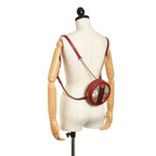 Gucci GG Supreme Flora Ophidia Round Backpack (SHG-33836)
