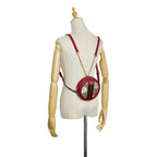 Gucci GG Supreme Flora Ophidia Round Backpack (SHG-hwt1rn)