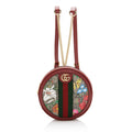Gucci GG Supreme Flora Ophidia Round Mini Backpack (SHF-22738)