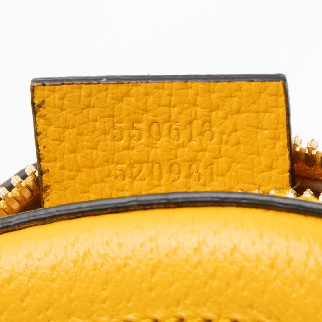 Gucci GG Supreme Flora Ophidia Round Mini Shoulder Bag