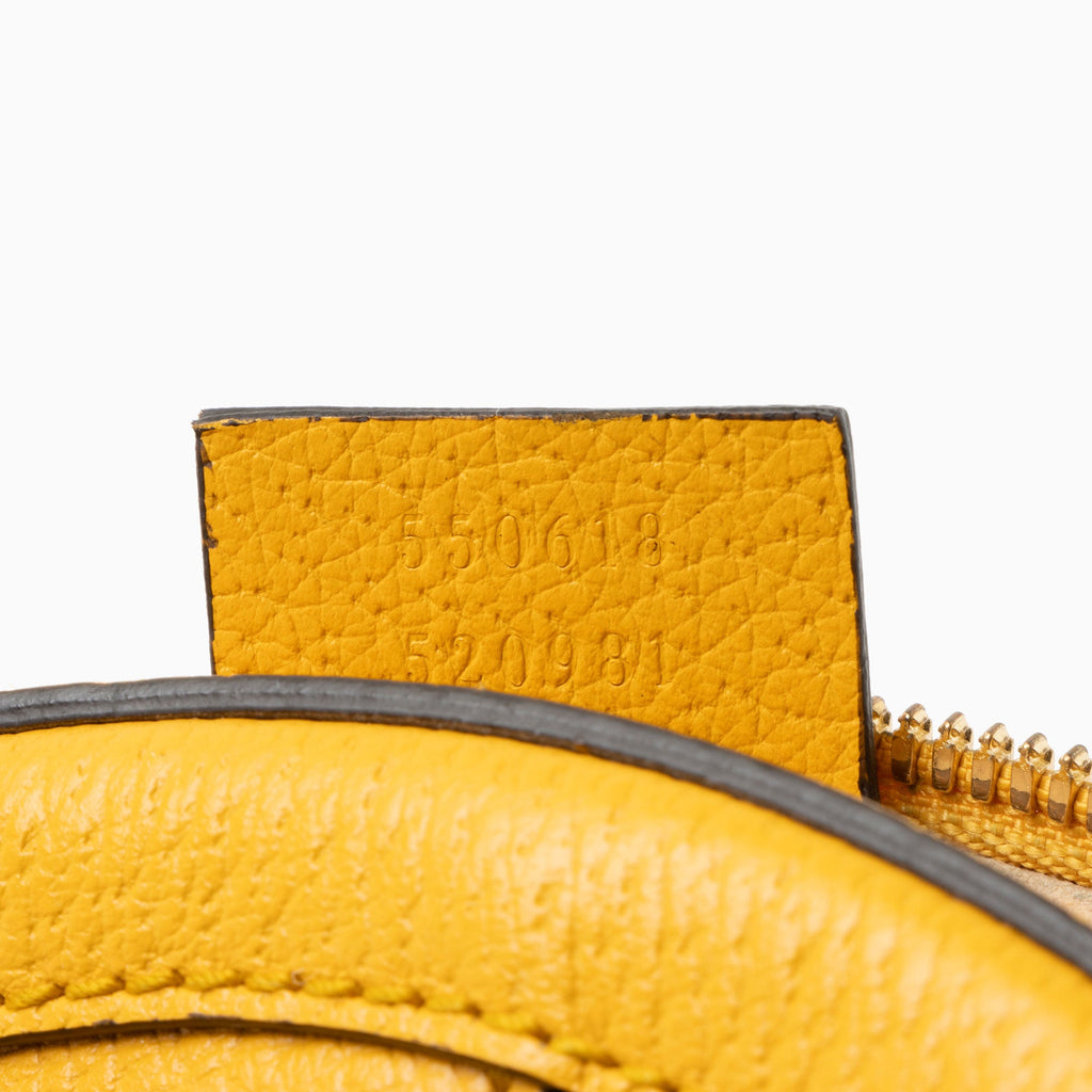 Gucci GG Supreme Flora Ophidia Round Mini Shoulder Bag