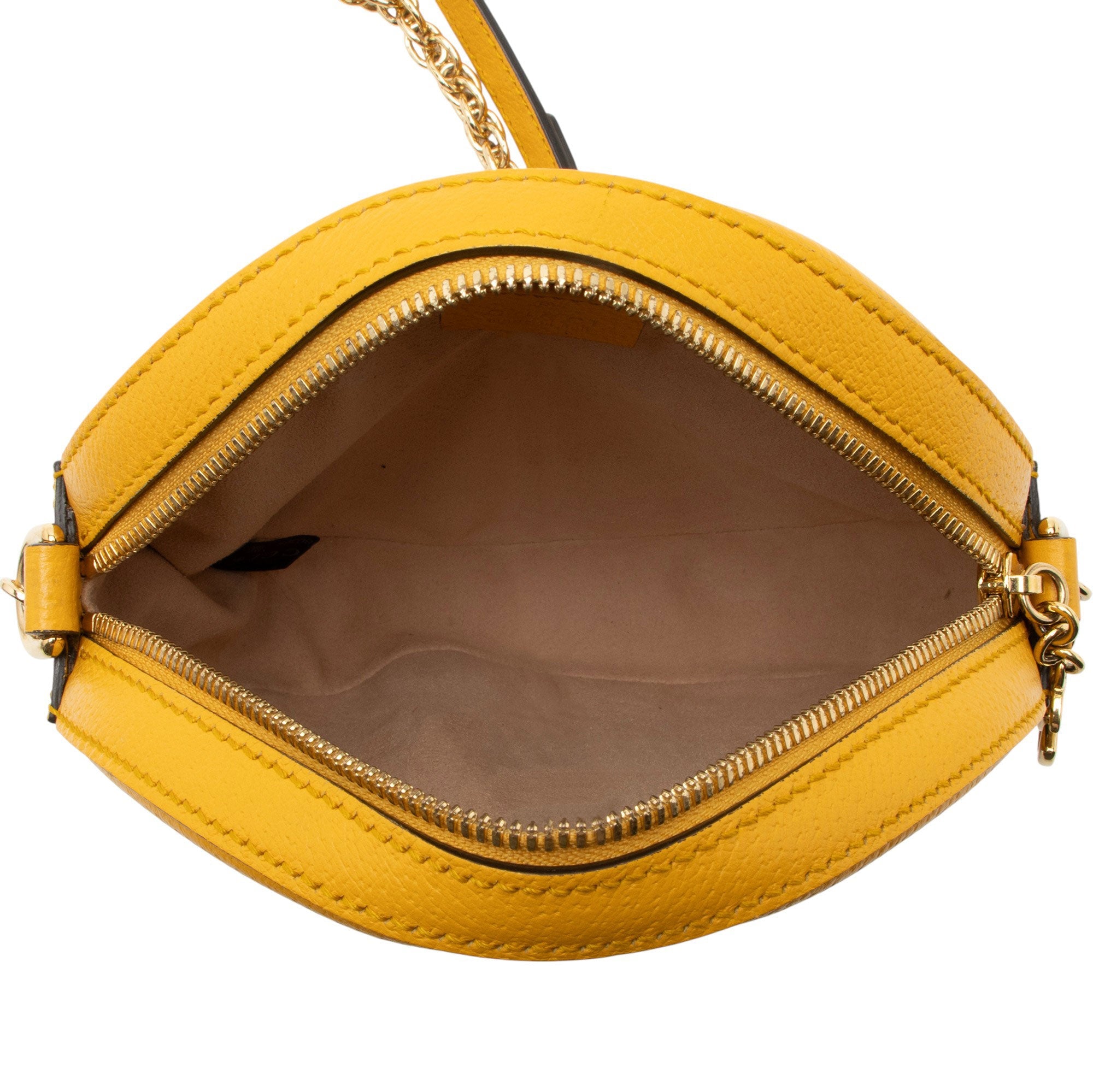 Gucci GG Supreme Flora Ophidia Round Mini Shoulder Bag