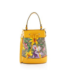 Gucci GG Supreme Flora Ophidia Small Bucket Bag (SHF-xrAn0H)