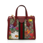 Gucci GG Supreme Flora Ophidia Small Tote (SHF-JvDcT5)