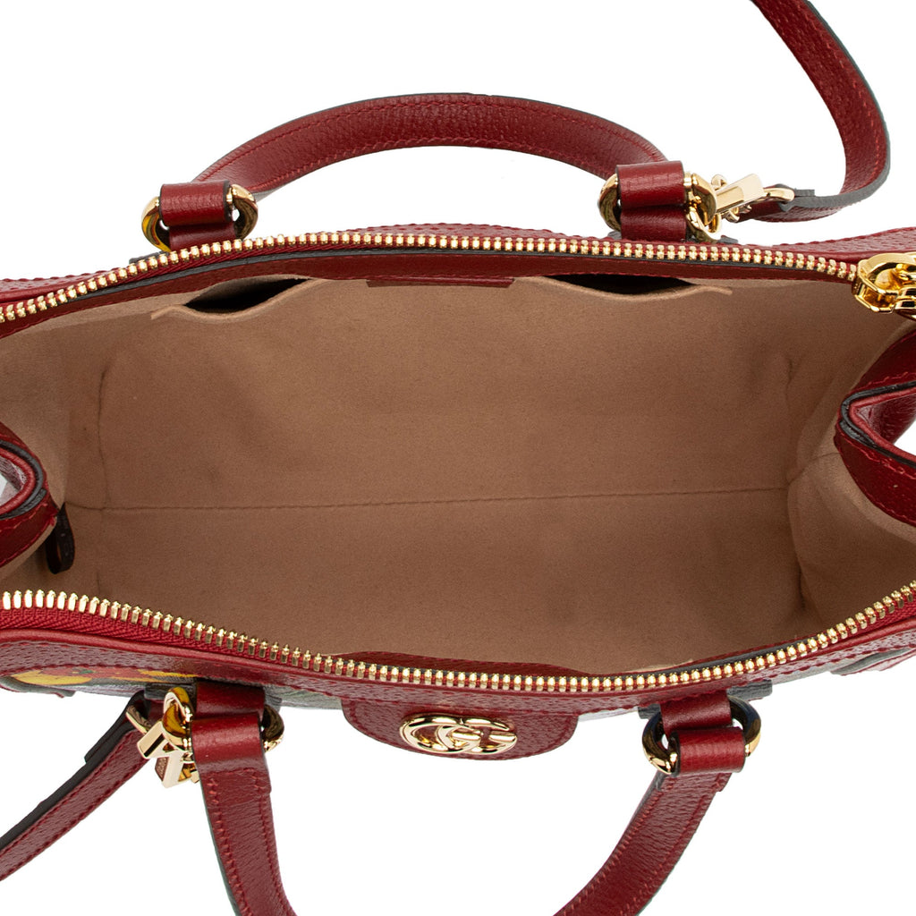 Gucci GG Supreme Flora Ophidia Small Tote (SHF-JvDcT5)