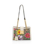 Gucci GG Supreme Flora Padlock Small Tote (SHF-39l0R6)