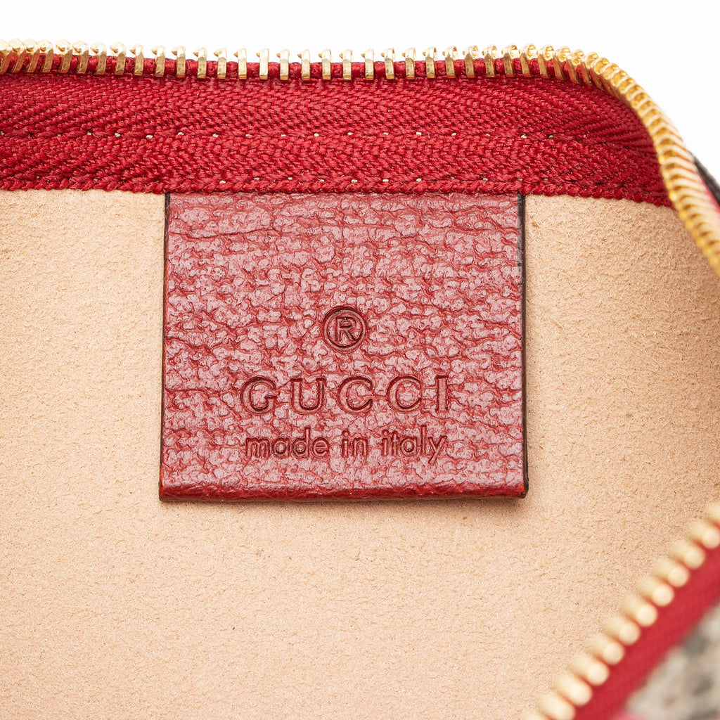 Gucci GG Supreme Flora Pochette (SHF-7Ne93g)