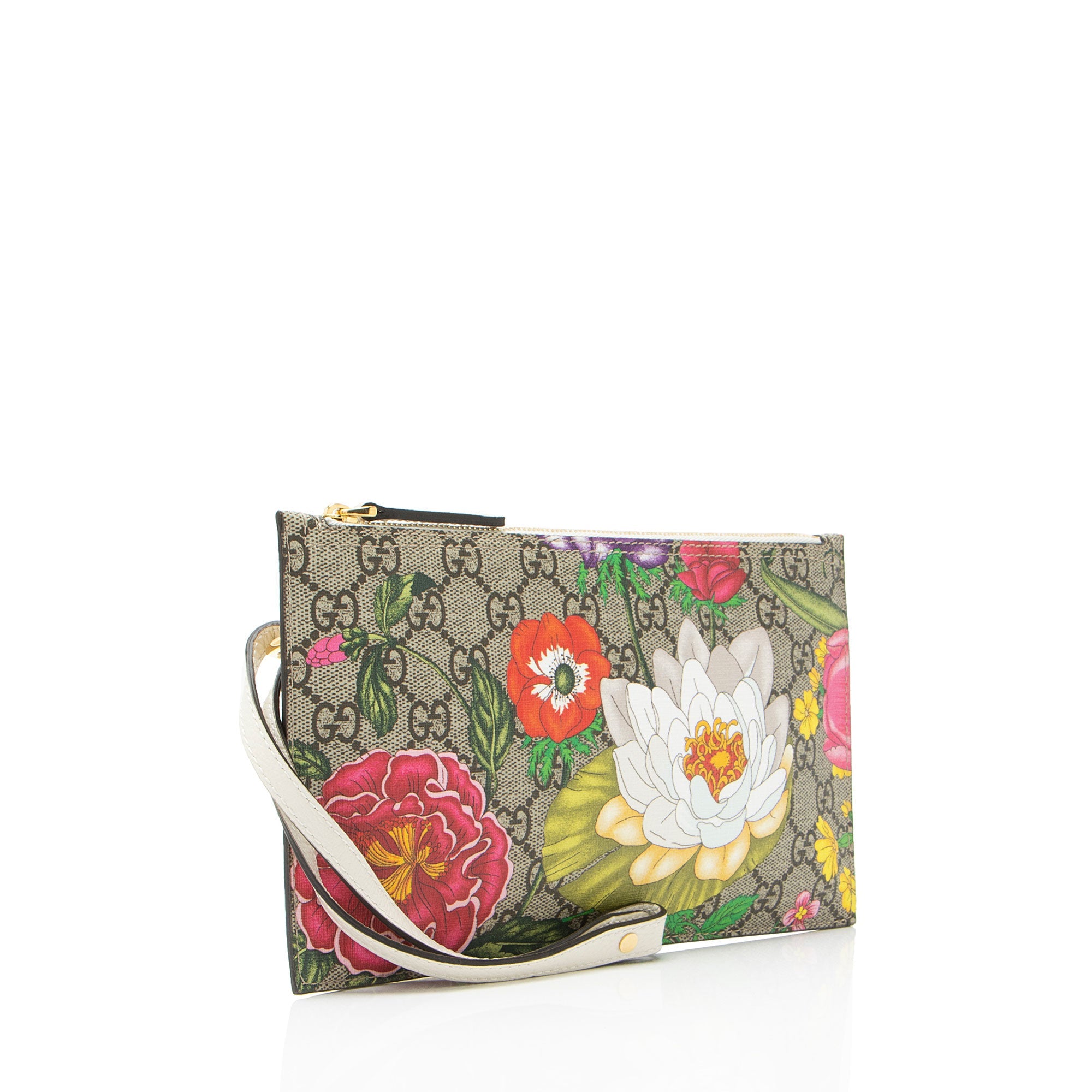 Gucci GG Supreme Flora Pochette
