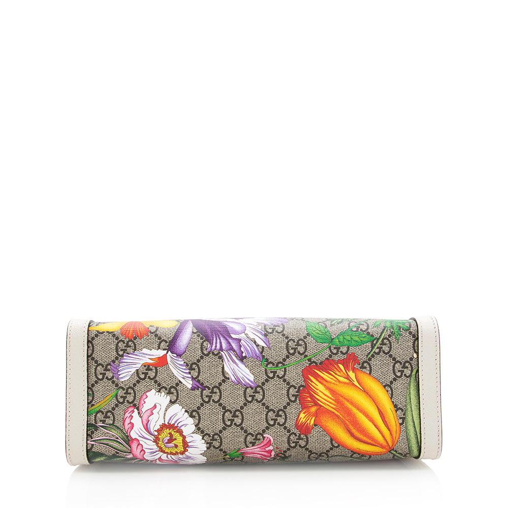 Gucci GG Supreme Flora Small Tote (SHF-19461)