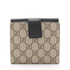 Gucci GG Supreme French Wallet (SHF-R0B4E3)