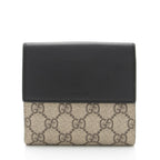 Gucci GG Supreme French Wallet (SHF-R0B4E3)