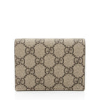 Gucci GG Supreme GG Marmont Card Case (SHF-bZF8Z2)