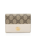 Gucci GG Supreme GG Marmont Card Case (SHF-bZF8Z2)