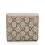 Gucci GG Supreme GG Marmont Compact Wallet (SHF-0GWgKX)